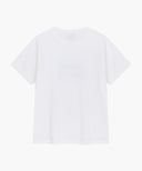 W CLASSIC LOGO TEE IN WHITE image 7