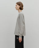 INCISION DYEING LONG SLEEVE IN GRAY image 2