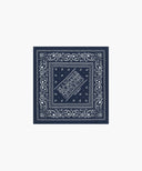 CLASSIC LOGO BANDANA SCARF IN NAVY image 1