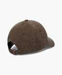REGULAR LOGO BRUSHED COTTON COVERED CAP IN CHARCOAL GREY image 2
