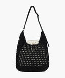MACRAME HOBO BAG IN BLACK image 2