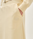 W CLASSIC LOGO SWEAT LONG SKIRT IN BUTTER image 2