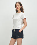 W BASIC TEE IN WHITE image 2