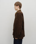 CORDUROY HUNTING JACKET IN BROWN image 2
