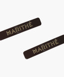 REGULAR LOGO METAL BALL HAIR PIN 2PACK IN BROWN image 2