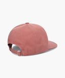 DOODLE TYPO 5PANEL COVERED CAP IN DARK PINK image 2