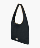 CLASSIC LOGO ONE SHOULDER BUCKET BAG IN DARK BLUE image 2