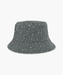 CLASSIC LOGO FLOWER BUCKET HAT IN WASHED BLACK image 2