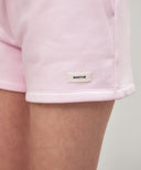 W BASIC SWEAT SHORTS IN LIGHT PINK image 2
