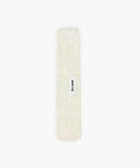 REGULAR LOGO SLIM MUFFLER IN IVORY image 2