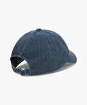 DENIM WASHING CLASSIC LOGO COVERED CAP IN BLUE image 2