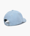 DENIM WASHING REGULAR LOGO BALL CAP IN LIGHT BLUE image 7