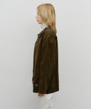 CORDUROY HUNTING JACKET IN KHAKI image 4