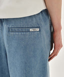 M MARINE DENIM EASY SHORTS IN LIGHT BLUE image 2