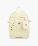KIDS CLASSIC LOGO BACKPACK IN CREAM image 2
