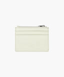 CLASSIC LOGO ZIP CARD WALLET IN IVORY image 2