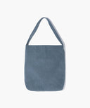 CLASSIC LOGO CORDUROY SHOULDER BAG IN ASH BLUE image 2