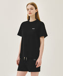 SMALL REGULAR LOGO TEE IN BLACK image 2