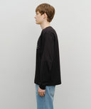 CLASSIC LOGO LONG SLEEVE IN BLACK image 2