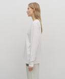 DOODLE GRAPHIC LONG SLEEVE IN WHITE