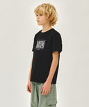 KIDS CLASSIC LOGO TEE IN BLACK image 2