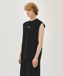 SORONA COOL SMALL CLASIC LOGO SLEEVELESS IN BLACK