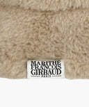 CLASSIC LOGO FUR BUCKET HAT IN BEIGE image 3