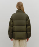 CLASSIC LOGO DOWN JACKET IN KHAKI image 7