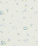 SUMMER PATTERN SILK SCARF IN IVORY image 2