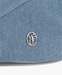 CIRCLE LOGO HUNTING CAP IN BLUE image 3