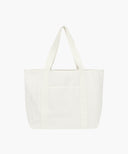 REGULAR LOGO BIG COTTON BAG IN NATURAL image 3