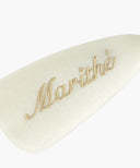 KIDS W TRIANGLE HAIR PIN 2PACK IN IVORY image 3