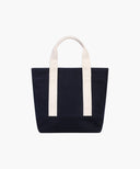 CLASSIC LOGO CANVAS TOTE BAG IN NAVY image 3