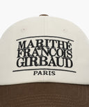 CLASSIC LOGO 6PANEL COLOR BLOCK CAP IN BROWN image 3