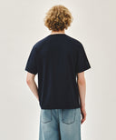 AEROCOOL SMALL CLASSIC LOGO TEE IN NAVY image 3