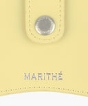 REGULAR LOGO PEANUT KEYRING WALLET IN LIGHT YELLOW image 3