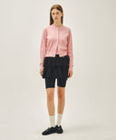 W LAYERED RUFFLE SKIRT IN BLACK image 3