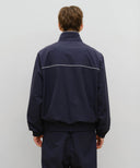MARITHÉ SPORT NYLON TRACK ZIP-UP JACKET IN NAVY image 9