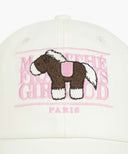 PONY CLASSIC LOGO COVERED CAP IN IVORY image 3