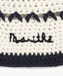 KIDS CROCHET HAT IN IVORY image 3