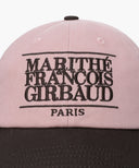 CLASSIC LOGO 6PANEL COLOR BLOCK CAP IN CHARCOAL GREY image 3