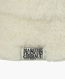 CLASSIC LOGO FUR BUCKET HAT IN IVORY image 3