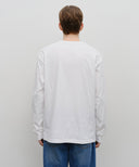 CLASSIC LOGO LONG SLEEVE IN WHITE image 9