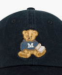 READING CLUB DOODLE BEAR CAP IN NAVY image 3