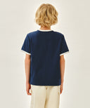 KIDS CITRON RINGER TEE IN BLUE image 3