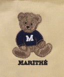 DOODLE BEAR POUCH IN BEIGE image 3