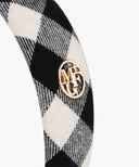 CIRCLE LOGO HAIR BAND IN BLACK image 3