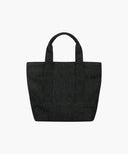 CLASSIC LOGO CANVAS TOTE BAG IN BLACK image 3