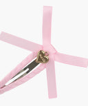 KIDS W RIBBON HAIR PIN 2PACK IN LIGHT PINK image 3