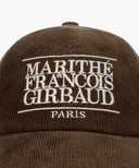 CORDUROY CLASSIC LOGO CAP IN BROWN image 3
